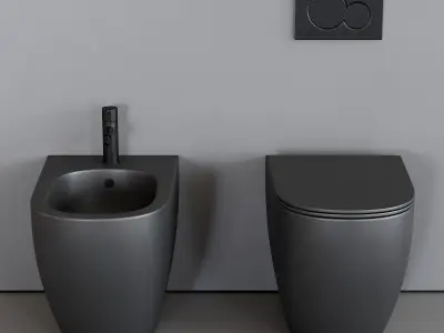 Nic Design Pin WC 3D model