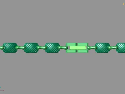 Womens Bracelets Gents Bracelets Mens Bracelets Bangles 3DM  3D print model