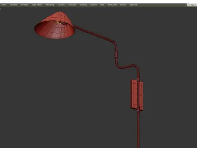 ATNA SCONCE Low-poly 3D model