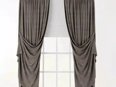 Curtain 3D model