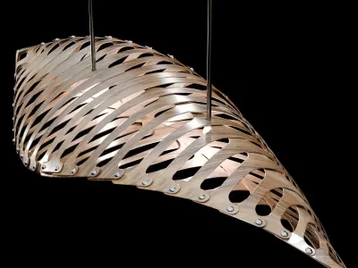 Modern ceiling light 3D model