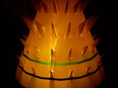 Pyramid Lamp 3D print model