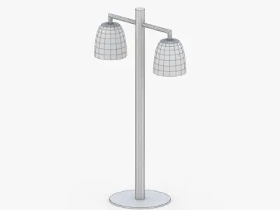 1386 - Table Lamp Low-poly 3D model