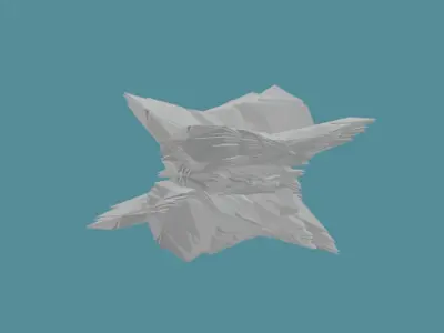 elemental starship base model 3D model