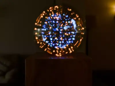 Fireworks Lamps 2patterns 3D model