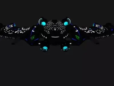 Space Mothership 3D model