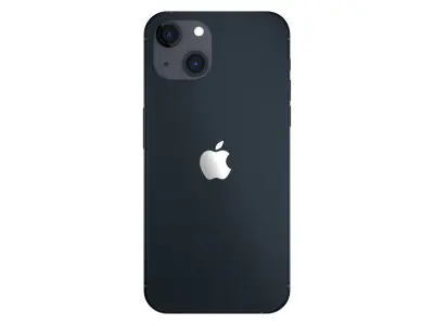 Apple iPhone 13 Midnight Low-poly 3D model