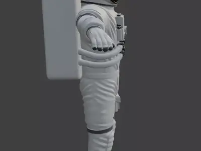 Astronaut Spacesuit 3D Model 3D model