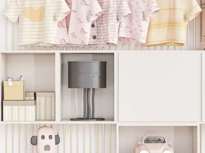 decor for childroom Low-poly 3D model