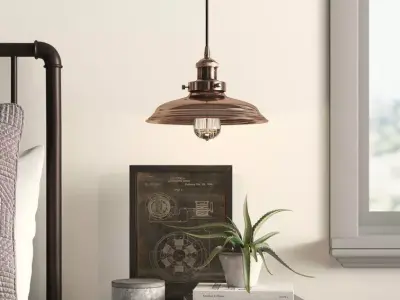 Lillyana Light Single Dome Pendant 3D model