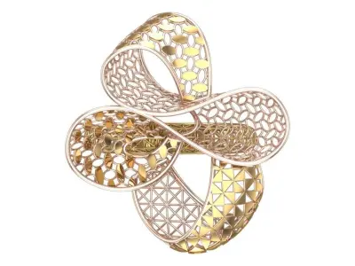  FUSION LIGHT RING COLLECTION-RB03- 3D print model