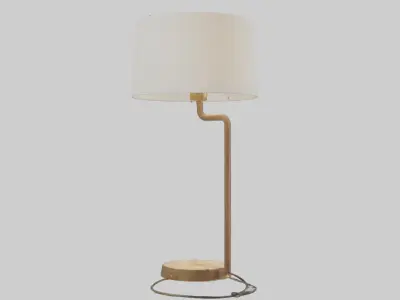 Lamp model Low-poly 3D model