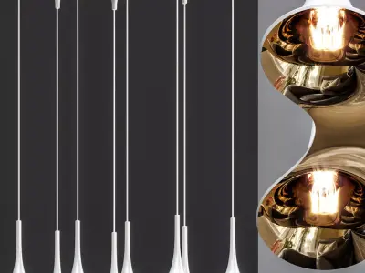 DRIADA set of pendant lights 3D model