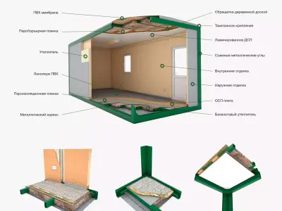 Office container 3D model