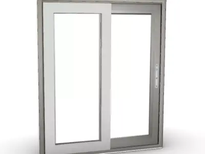 window 3D model 7