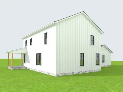 Cape Cod House 15 3D model