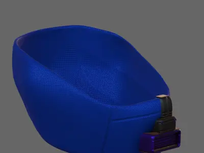 Gas mask helmet 3d model scifi Low-poly  Low-poly 3D model 292