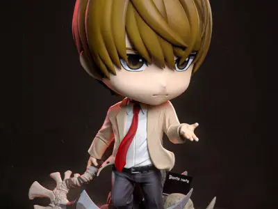 Light - Death Note - Chibi 3D print model