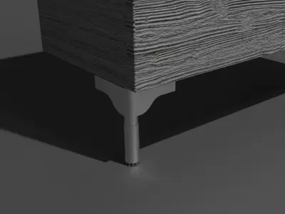 Compact Sink and Vanity 3D model