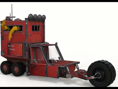 Special convoy 3D model
