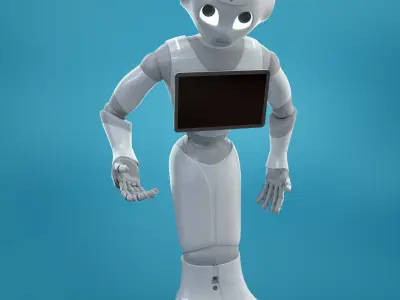 Pepper Robot 3D model