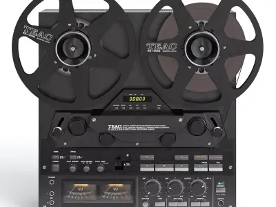 Vintage Teac X2000 Hi-Fi Recorder Reel to Reel 3D model