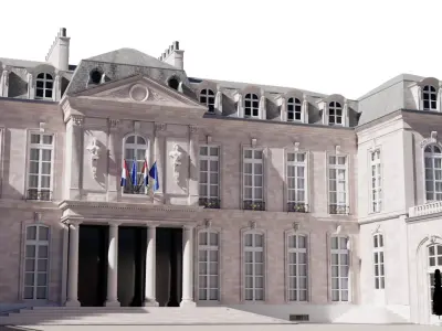 Elysee Palace 3D model