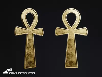 Ankh Egyptian Symbol Of Life 3D model