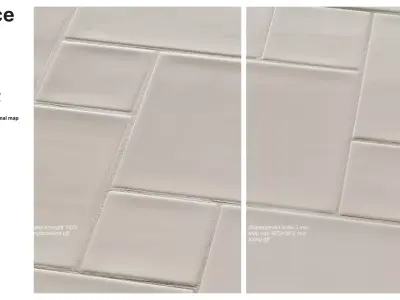 Square Tile in Hopscotch Layout Texture