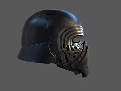 Kylo Ren Helmet 3D model