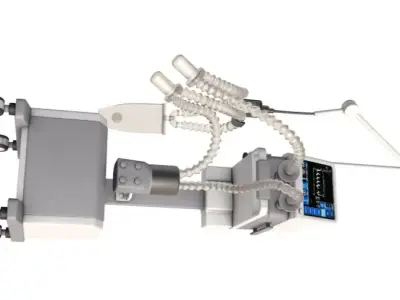 Medical Ventilator System 3D model