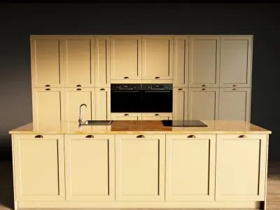 110-Kitchen2 matte 10 3D model