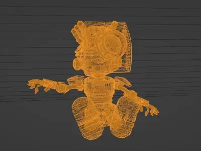 Baby Robot 3D model
