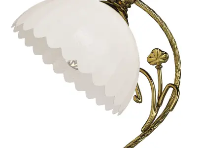 lamp P 1825 Low-poly 3D model