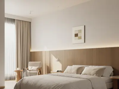 apartment interior scenes      3D model buy