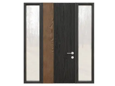 Entrance doors 3D model