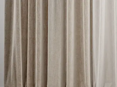 Curtain 352 3D model