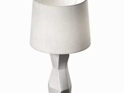 Longton table lamp by Vaughan 3D model