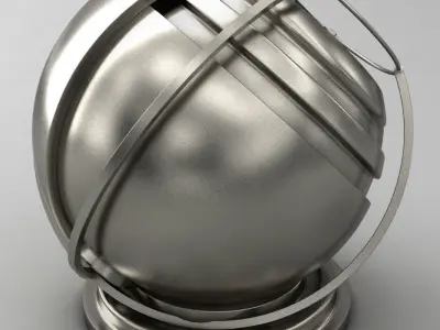 VRAY SHADER---METAL---Titanium Texture