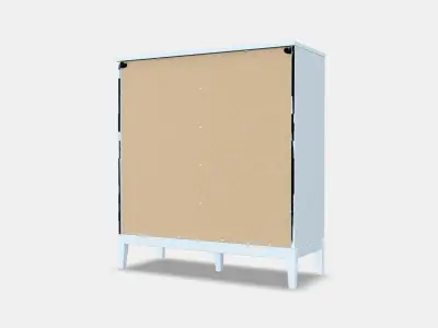 IDANAS Element with folding doors Low-poly 3D model