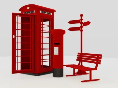 london 3D model