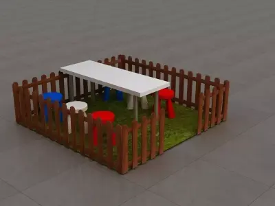 Child Park 3D model