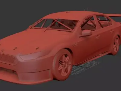 F Falcon Mk7f FG V8 Supercars 2015 3D print model