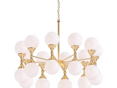 Tairon tarron chandelier 3D model