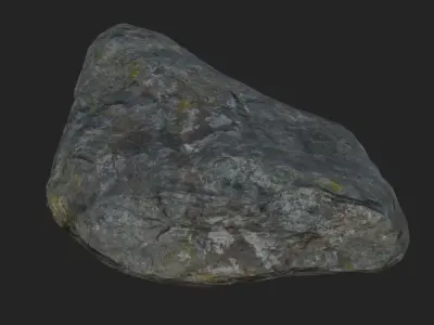 Lowpoly Rocks rock Low-poly 3D model