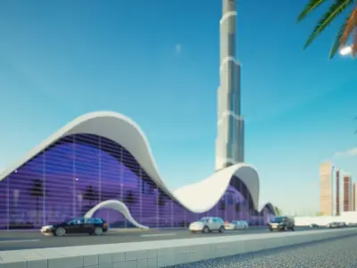 ULTRA MODERN DESIGN DECONSTRUCTION 3D model