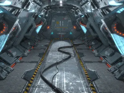  Corridor Sci Fi 