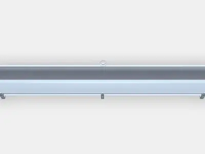 TRETUR Block-out roller blind Low-poly 3D model