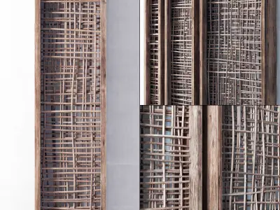 Branch decor frame 3D model