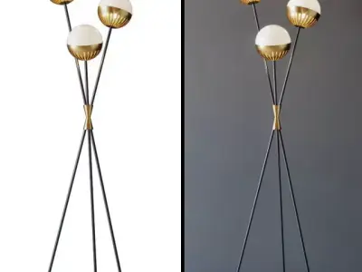 Floor lamp Caracas Tripod Floor Lamp 3D model